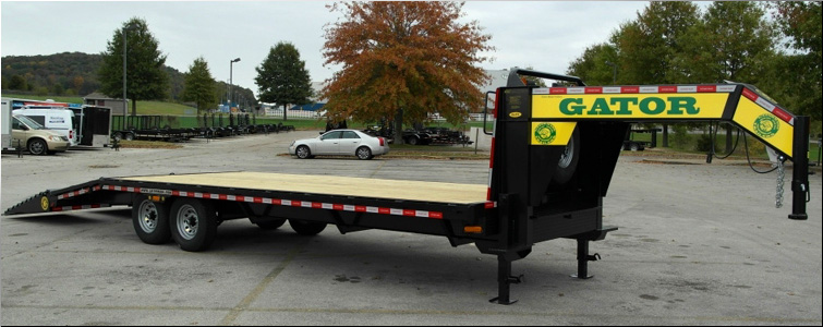 Gooseneck flat bed trailer for sale14k  Dare County, North Carolina